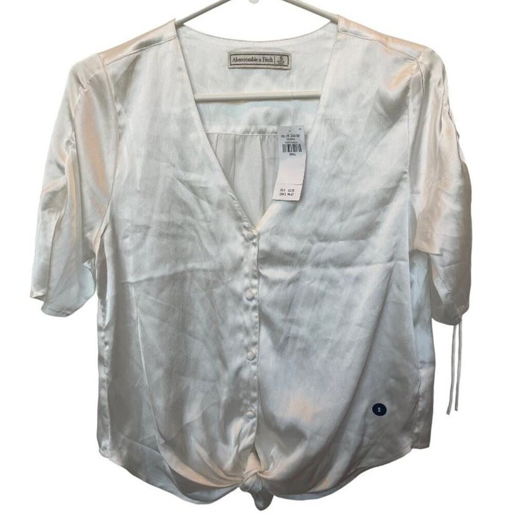 Abercrombie & Fitch White Blouse